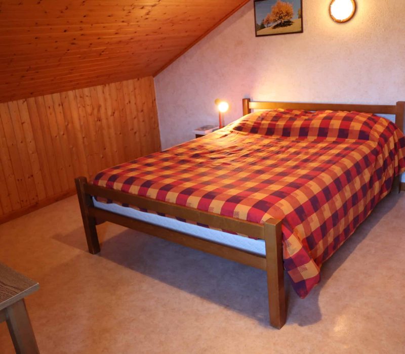 Chambre lit double location de vacances