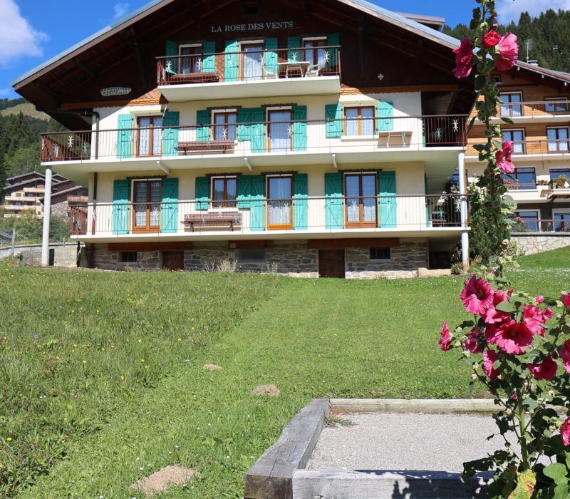 Jardin des appartements la Rose des Vents